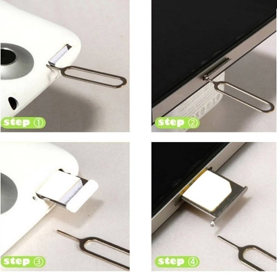 Picture of SIM Eject Pin Tool / sim ejector pin / sim remove pin Tool for any phone 1pic