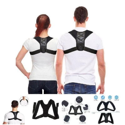 Picture of New hot Posture Corrector Adjustable Back support Belt Spine Back shoulder Supplier posture fixer