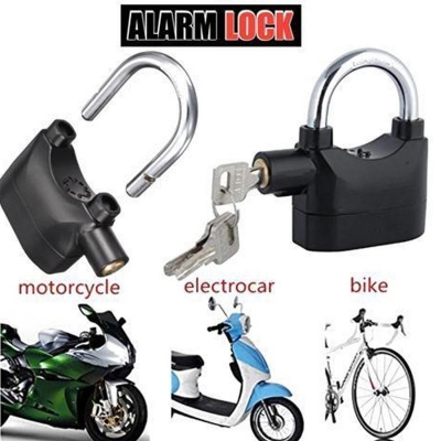 Picture of BIG SIZE Security Alarm Lock for Bike and Door Security Alarm Lock Bike Alarm Lock Bicycle Alarm Lock Door Alarm Lock
