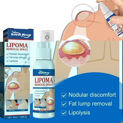 Picture of Lipomas Removal Spray Relief Pain Treat Skin Swelling Lipolysis 50ml Spray Cellulite Ointment Lump Fat Nodule Removal