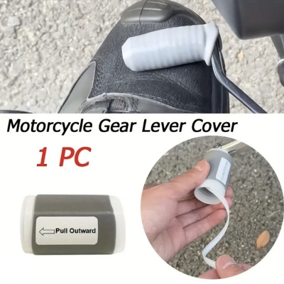 Picture of Gear Lever Cover Anti Theft Shoes Silicone Self Shrinking Motorcycle Riding Equipment Protective Cover