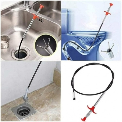 Picture of Bendable Pipe Cleaner Hook Sewer Stick/ Drain Cleaner