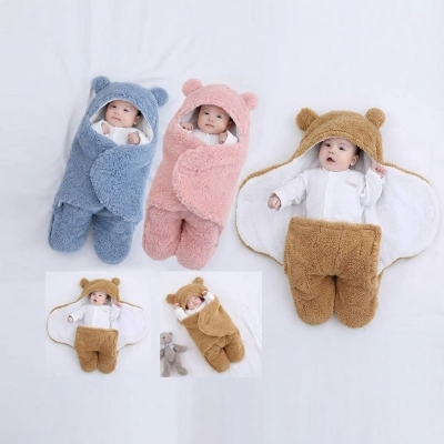 Picture of Newborn Sleepsack 100% Cotton thicken Cocoon for Baby 0-12 Months