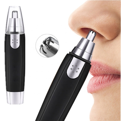 Picture of Electric Man and Woman Nose Hair Trimmer Ear Nose Neck Eyebrow Trimmer- Battery Not Include