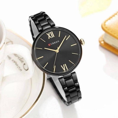 Picture of New luxury brand CURREN watches for women-black