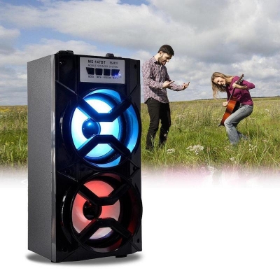 Picture of Bluetooth Wireless Portable Outdoor Speaker Super Bass Stereo TF/USB/AUX/FM