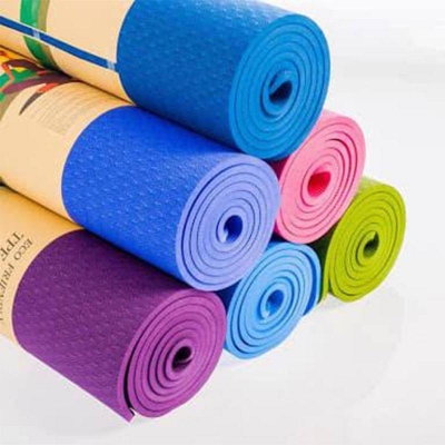 Picture of Eco Friendly Yoga Mat - 6mm - Blue ( 1 pcs )
