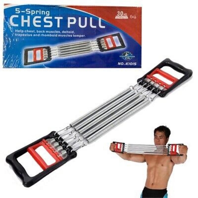 Picture of Chest Pull Expander 3 in 1 - Black and Red