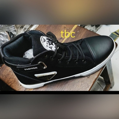 Picture of Boot sneakers lace up kb supaoar leather material rubber sool neck up design