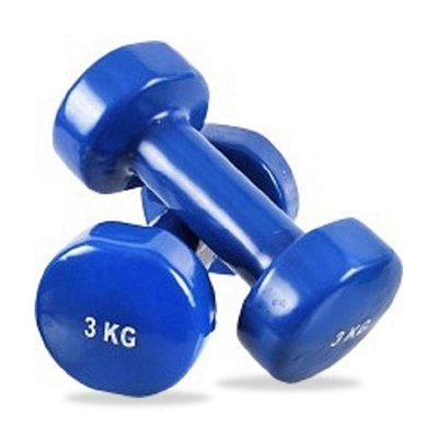 Picture of Vinyl Dumbbell 3 Kg with Pair - Red