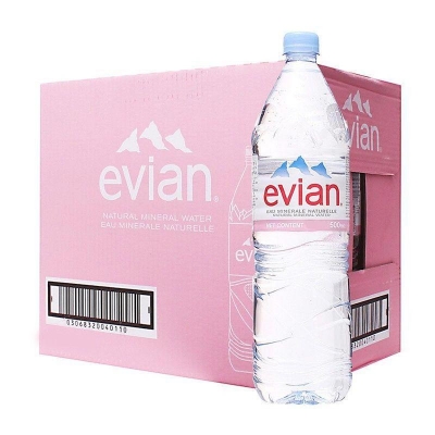 Picture of Evan'S Natural Mineral Water -1.5 Ltr-France Bundle Offer From France, World Famous Water In France, Euromaxx