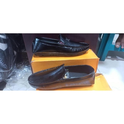 Picture of Fashion Leather Slip On Men Driving Moccasins Loafers Casual Shoes