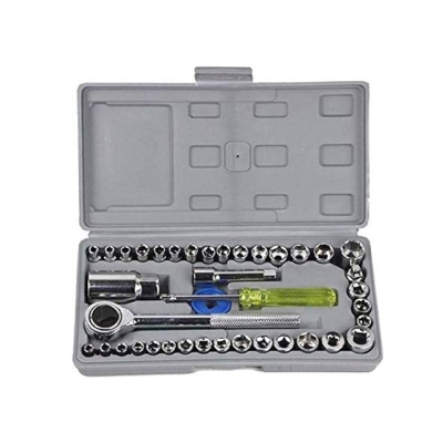 Picture of 40 in 1 Pieces Tool Kit and Screwdriver and Socket Set
