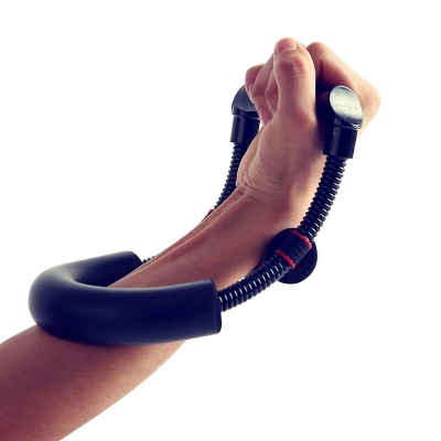 Picture of New Strong Man Hand Grip Gym Grippers Arm Wrist Developer Forearm flexor Muscle Strengthen Exercise Trainer Device - Hand Grip