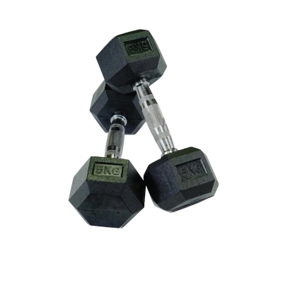 Picture of 5kg hex dumbbells - 2 pis Total 10 KG