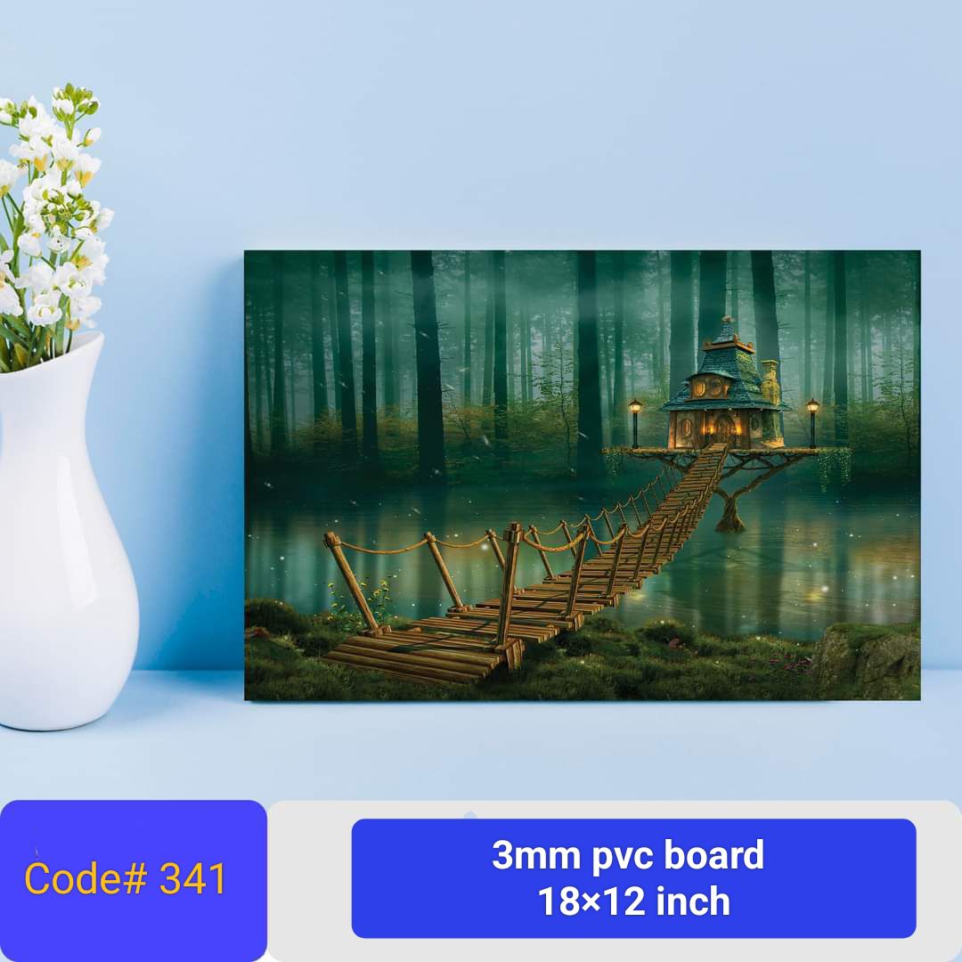 Picture of 1part Wall Canvas Art (printing) code#341 - Multicolor