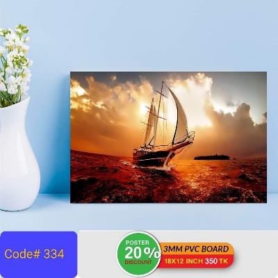 Picture of 1part Wall Canvas Art (printing) code#334 - Multicolor