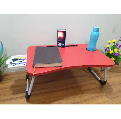 Picture of KIDS READING WRITTING TABLE LAPTOP TABLE FOR BED CHINA Portable Desk Foldable LAPTOP STAND with drawer - Multicolor
