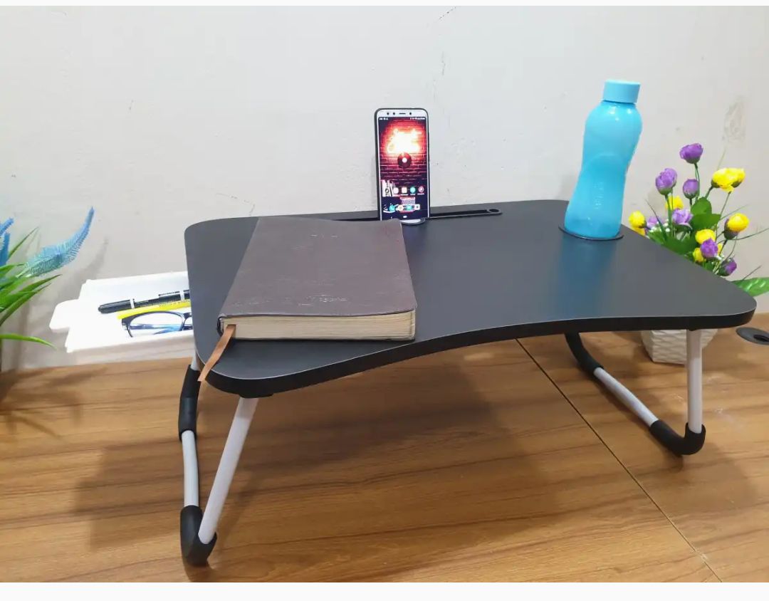 Picture of KIDS READING WRITTING TABLE LAPTOP TABLE FOR BED CHINA Portable Desk Foldable LAPTOP STAND with drawer - Multicolor