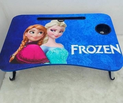 Picture of Printing KIDS READING WRITTING TABLE LAPTOP TABLE FOR BED CHINA Portable Desk Foldable LAPTOP STAND with drawer - Multicolor