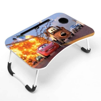 Picture of Waterproof Printing KIDS READING WRITTING TABLE LAPTOP TABLE FOR BED CHINA Portable Desk Foldable LAPTOP STAND - Multicolor