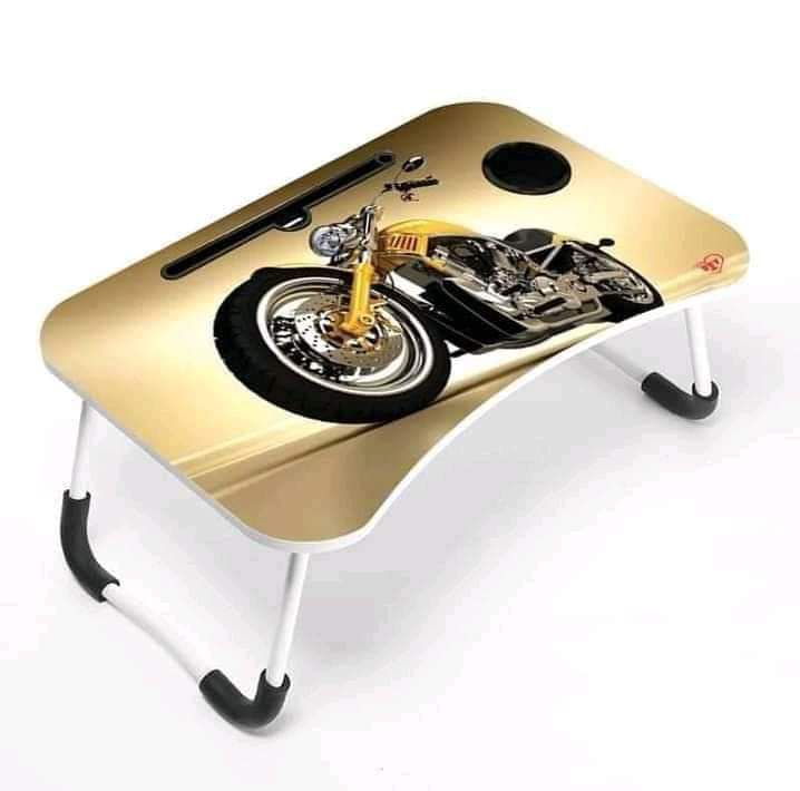 Picture of Waterproof Printing KIDS READING WRITTING TABLE LAPTOP TABLE FOR BED CHINA Portable Desk Foldable LAPTOP STAND - Multicolor