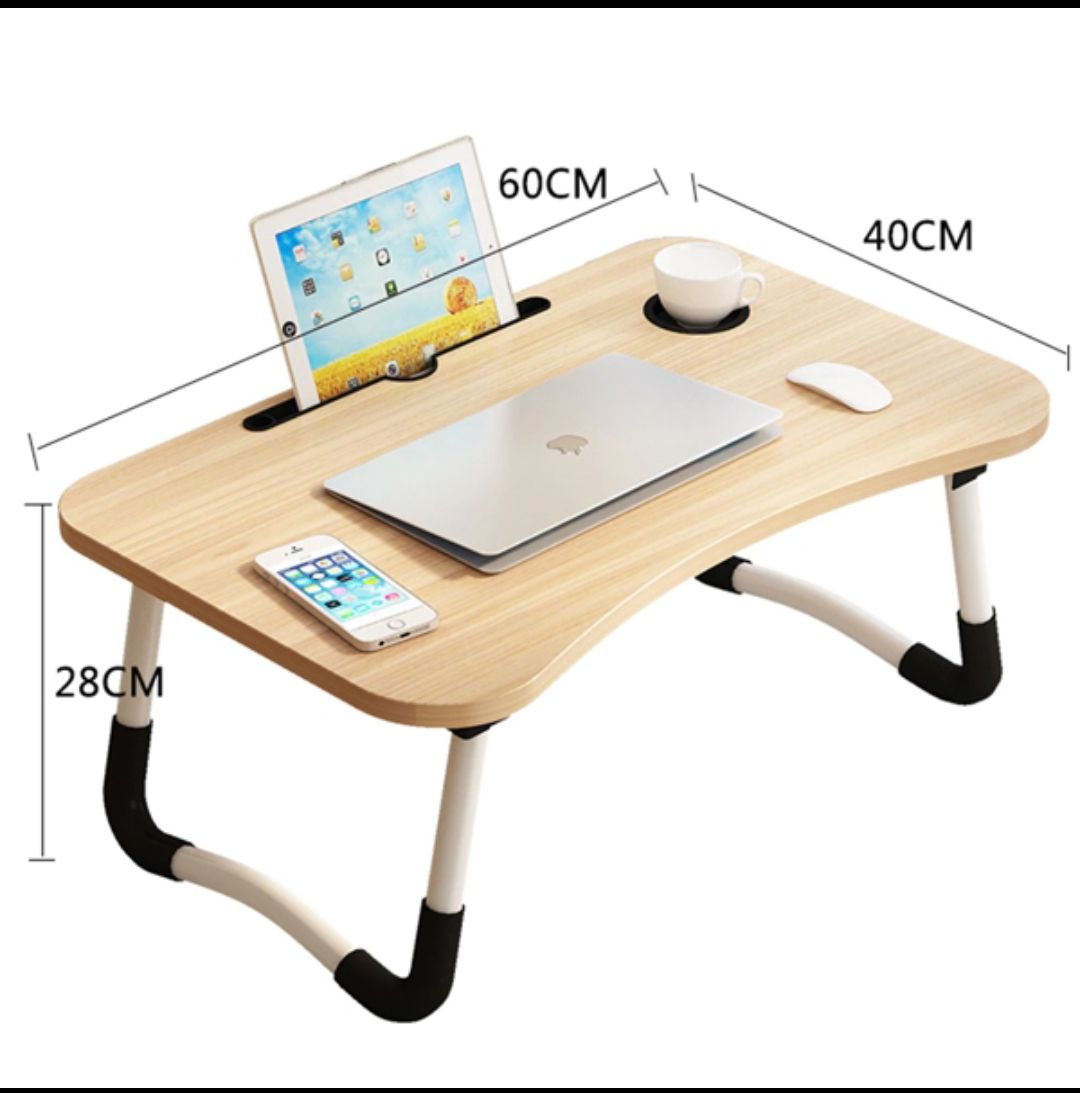 Picture of Waterproof Printing KIDS READING WRITTING TABLE LAPTOP TABLE FOR BED CHINA Portable Desk Foldable LAPTOP STAND - Multicolor