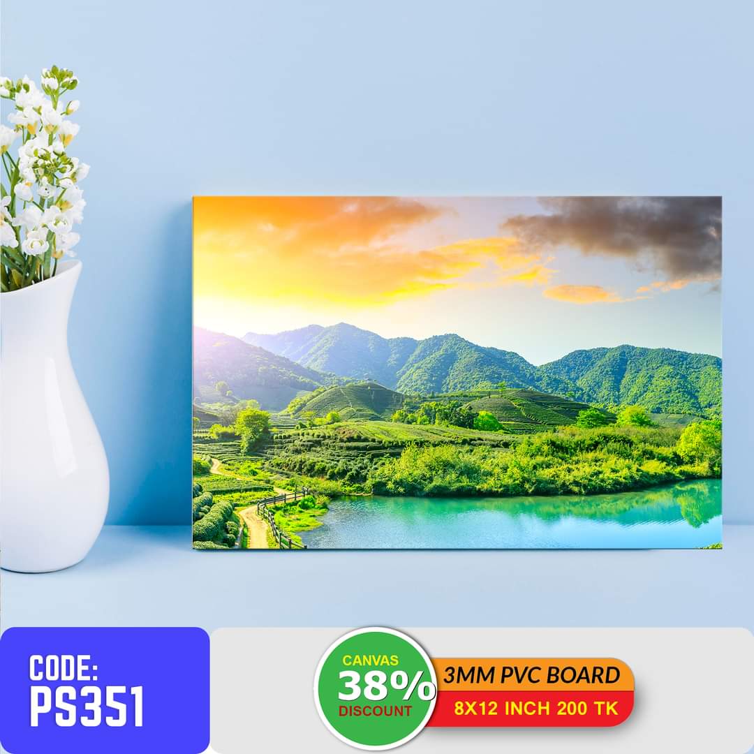 Picture of 1-part 18x12 inch Wall Canvas Art with Zigzag Lamination (Printing) - 18x12 inch