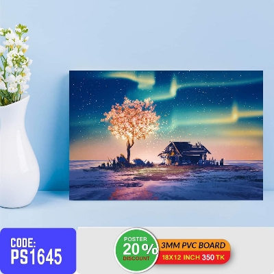 Picture of 1-part 18x12 inch Wall Canvas Art with Zigzag Lamination (Printing) - 18x12 inch