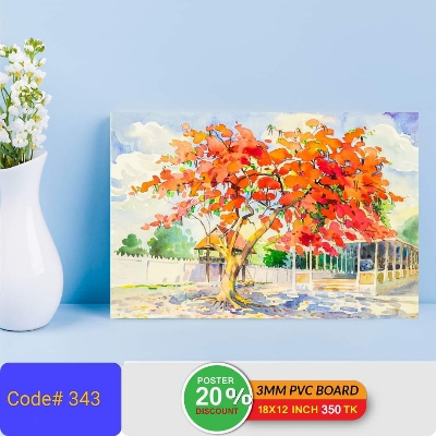 Picture of 1-part 18x12 inch Wall Canvas Art with Zigzag Lamination (Printing) - 18x12 inch