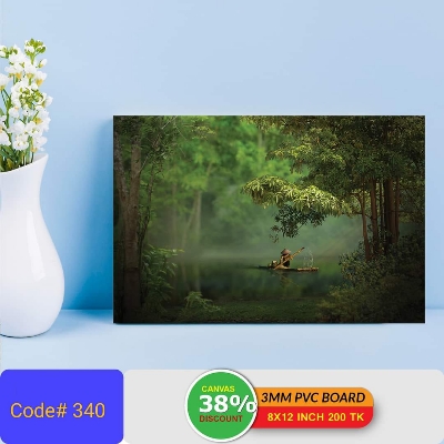 Picture of 1-part 18x12 inch Wall Canvas Art with Zigzag Lamination (Printing) - 18x12 inch