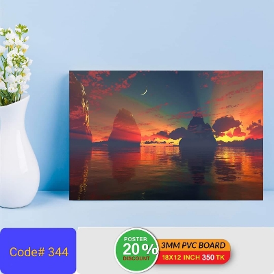 Picture of 1-part 18x12 inch Wall Canvas Art with Zigzag Lamination (Printing) - 18x12 inch