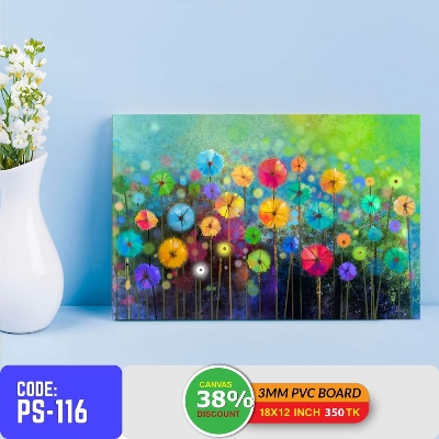 Picture of 1-part 18x12 inch Wall Canvas Art with Zigzag Lamination (Printing) - 18x12 inch