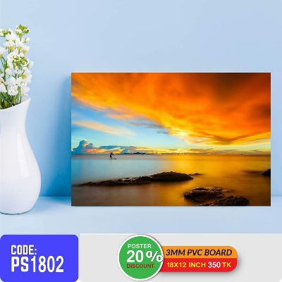 Picture of 1-part 18x12 inch Wall Canvas Art with Zigzag Lamination (Printing) - 18x12 inch