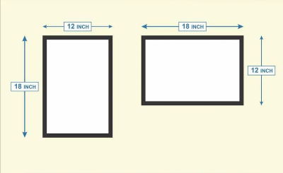 Picture of 1-part 18x12 inch Wall Canvas Art with Zigzag Lamination (Printing) - 1-part 18x12 inch