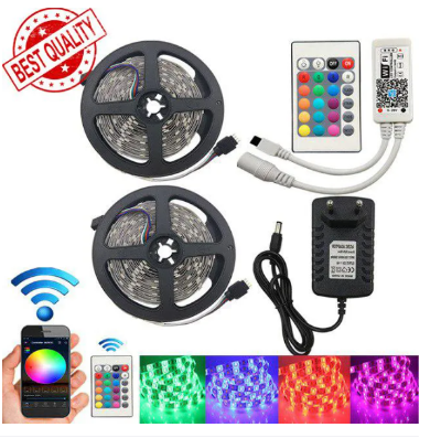 Picture of ওয়াটারপ্রুফ RGB রিমোট কন্ট্রোল ফিটা লাইট (LED স্ট্রিপ লাইট) - RGB Light - Multicolor