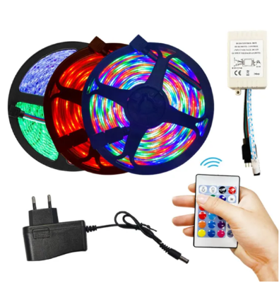 Picture of Waterproof RGB Remote Control LED Strip Light - Multicolor