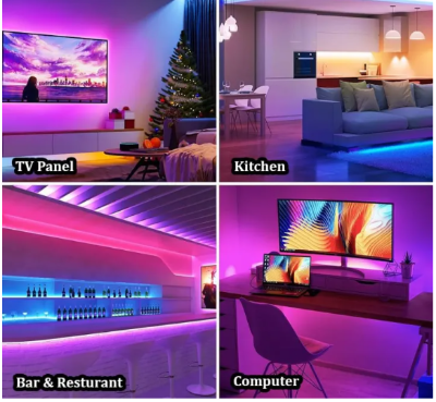 Picture of Waterproof RGB Remote Control LED Strip Light - Multicolor