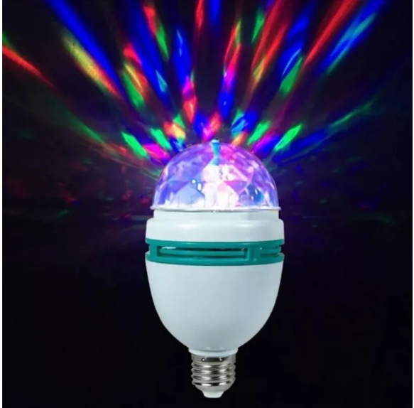 Picture of LED DJ ডিস্কো মুভিং বাল্ব লাইট মাল্টি-কালার - Multicolor