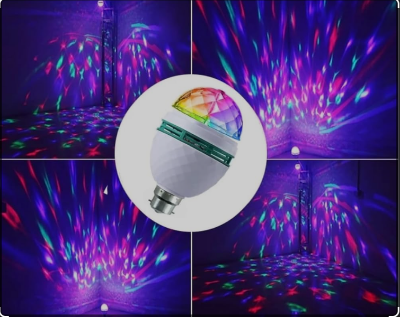 Picture of LED DJ Disco Moving Bulb Light - Multi-Colour - Multicolor