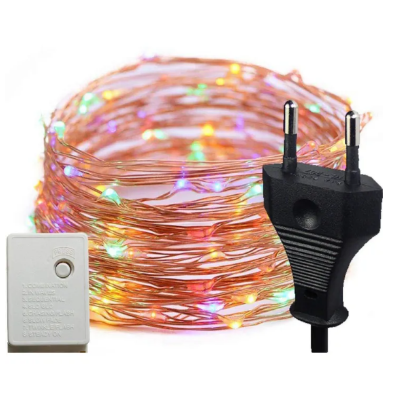 Picture of 100 LED Fairy Lights – 33 Feet String Light for Room Decoration - Multicolor