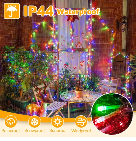 Picture of 100 LED Fairy Lights – 33 Feet String Light for Room Decoration - Multicolor