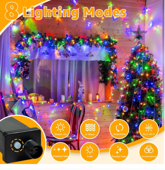 Picture of 100 LED Fairy Lights – 33 Feet String Light for Room Decoration - Multicolor