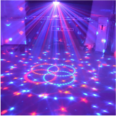 Picture of LED DJ Disco Moving Bulb Light (Multi-Colour - Multicolor