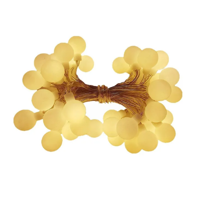 Picture of Warm White Snow Ball Fairy Lights (28-piece set, waterproof - White