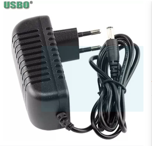 Picture of LED Strip Light Power Supply Adapter – Strip Light - Black