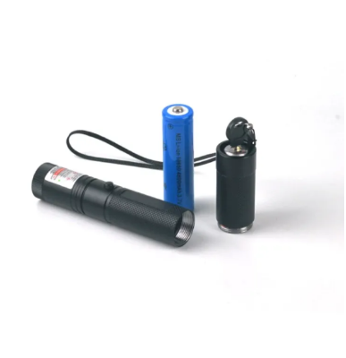 Picture of 10 Miles 532nm Adjustable Focus Green Laser Pointer Beam Light Pen + Star Cap – 5mW - Multicolor