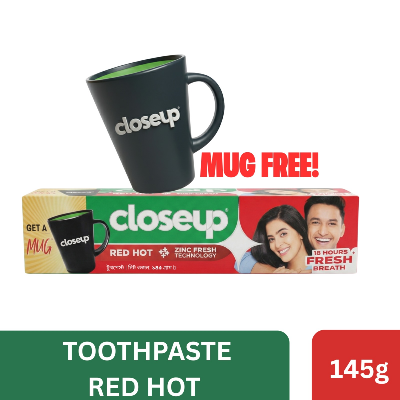 Picture of Closeup Toothpaste Red Hot 145g (Mug Free)