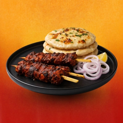 Picture of Baby nan with kabab shaslick 1pcs