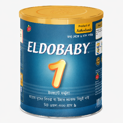 Picture of Eldobaby 1 TIN Infant Formula With Iron 0-6 Months